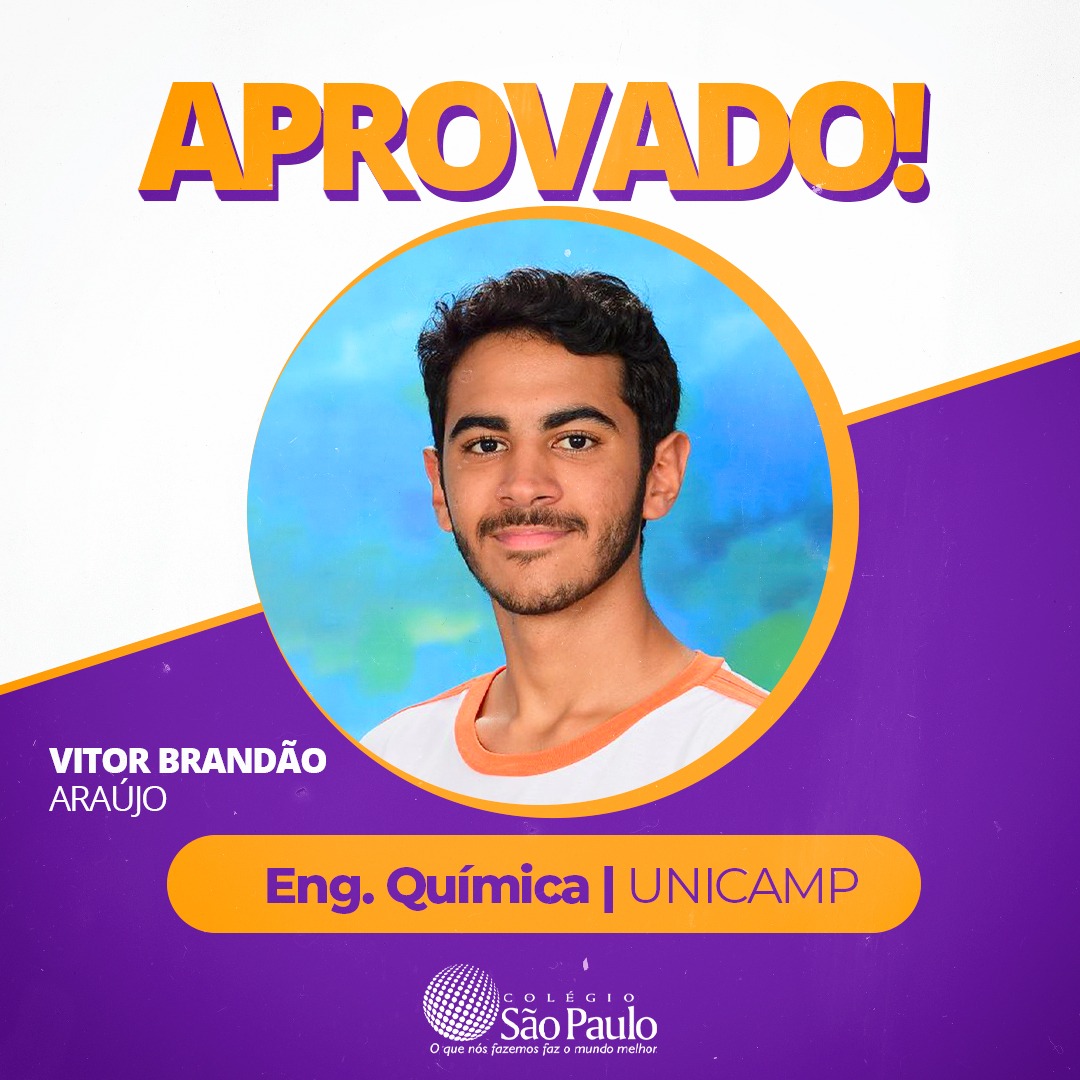 Vitor Brandão Araújo - Engenharia Química  - UNICAMP